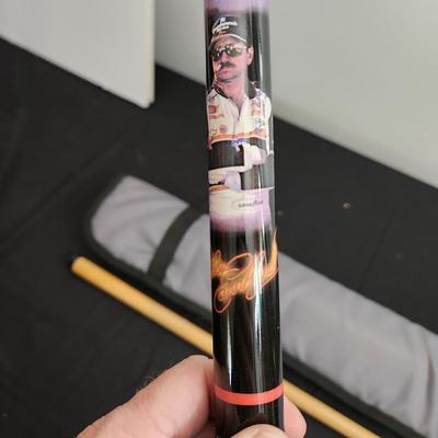 Vintage Dale Earnhardt Sr. GLD Pool Stick Cue 19 oz w Soft Case