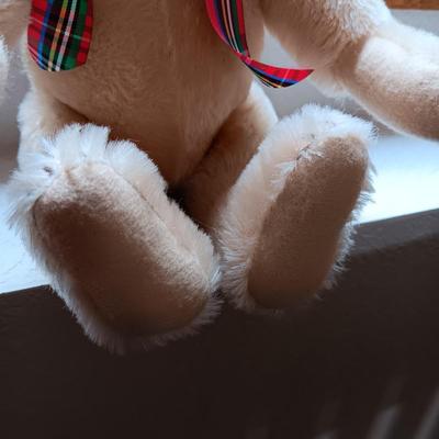 STEIFF FULLY JOINTED TEDDY BEAR APPROX 12 INCHES TALL