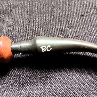 HUMIDOR TOBACCO PIPE HOLDER WITH STEER HEAD PIPE FROM FRANCE