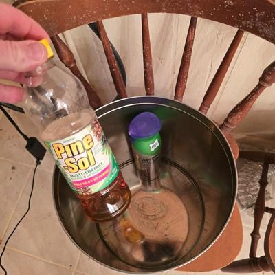 Cleaning supplies