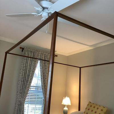 M536 UPDATE Vintage Century 4 Post Cherrywood Henry Ford Museum King Bed