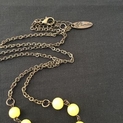 Plunder, BoHo, tassel, necklace, and stone beads