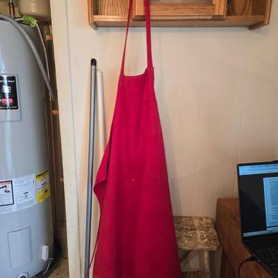 Red apron