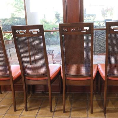 Cane Back Dining Chairs (See Details)