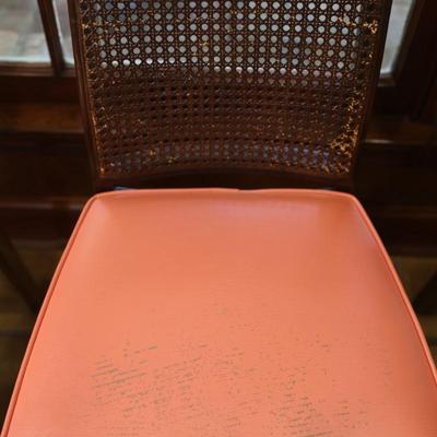 Cane Back Dining Chairs (See Details)