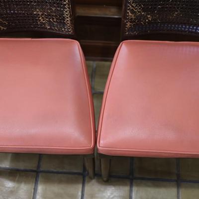 Cane Back Dining Chairs (See Details)