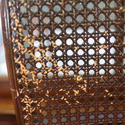 Cane Back Dining Chairs (See Details)