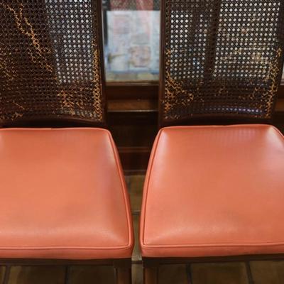 Cane Back Dining Chairs (See Details)