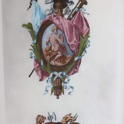 Art Lore "Trophies" Painting on Glass