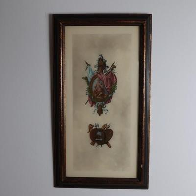 Art Lore "Trophies" Painting on Glass