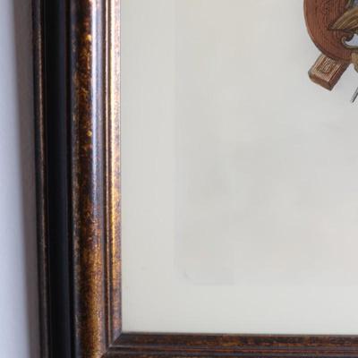 Art Lore "Trophies" Painting on Glass