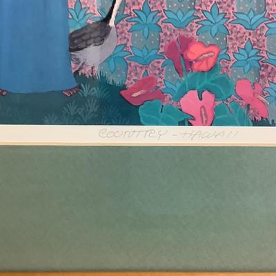 UBL562 Country Hawaii Signed and Numbered Print by Rosalie Prussing