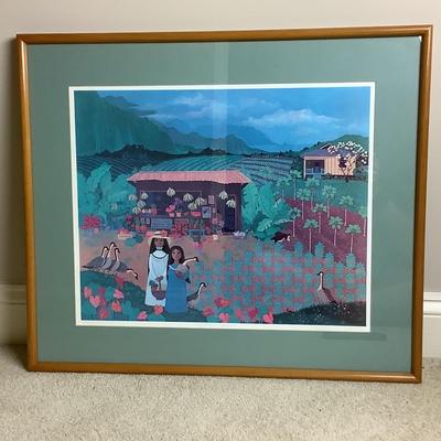 UBL562 Country Hawaii Signed and Numbered Print by Rosalie Prussing