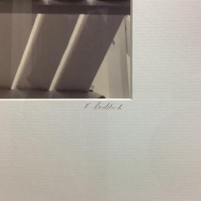UBL563 “Noah’s Chairs” Photograph Signed by Keith Ruddick