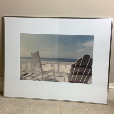 UBL563 “Noah’s Chairs” Photograph Signed by Keith Ruddick