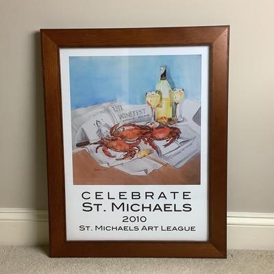 UBL564 “Celebrate St. Michaels” 2010 Art League Signed Print