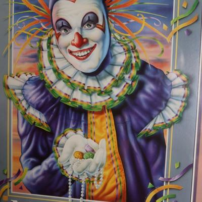 Mardi Gras 1990 Framed Poster