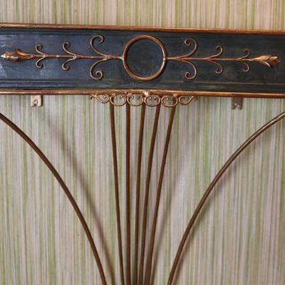Wall Hanging Plant Holder with Faux Plant