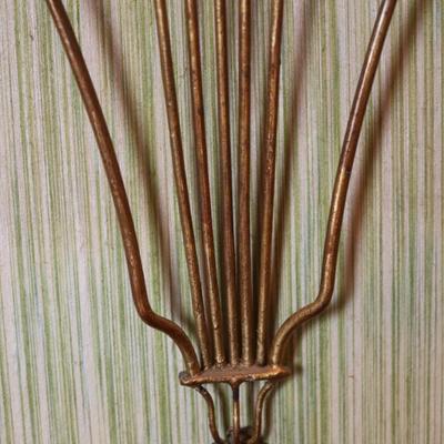Wall Hanging Plant Holder with Faux Plant