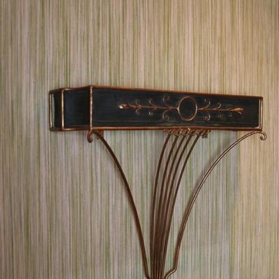 Wall Hanging Plant Holder with Faux Plant