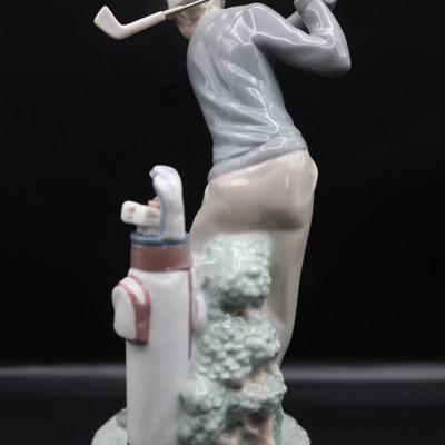 Lladro Golfer Figurine