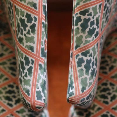 Mid Century Rolling Barrel Club Lounge Arm Chairs on Castors