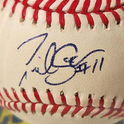 Richie Sexson #11 Brewers OMLB Signed Autographed Baseball In Collectors Case