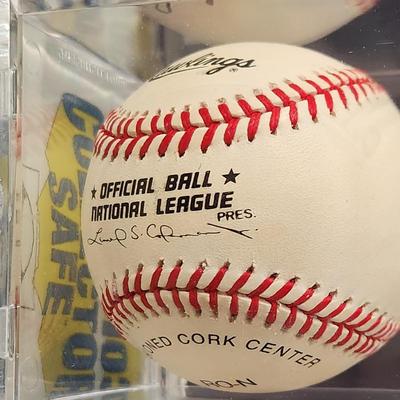 Richie Sexson #11 Brewers OMLB Signed Autographed Baseball In Collectors Case