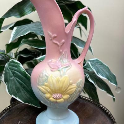 Vintage Hull Pottery Large Magnolia Pitcher