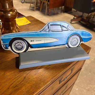 General Motors metal car decor