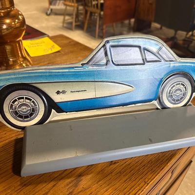 General Motors metal car decor