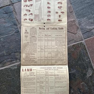 Vintage 1945 calendar