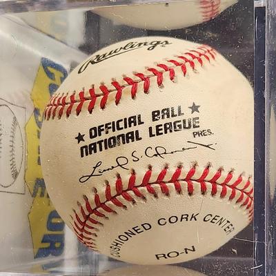 Octavio Dotel OMLB Signed Autographed Baseball In Collectors Case