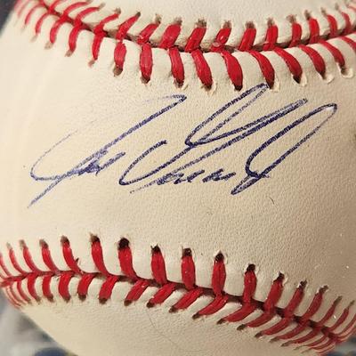 Joe Girardi OMLB Signed Autographed Baseball In Collectors Case