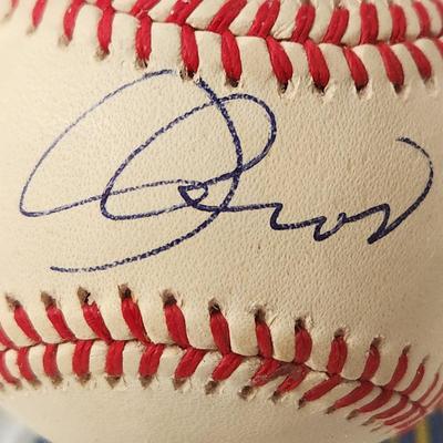 Armando Rios OMLB Signed Autographed Baseball In Collectors Case