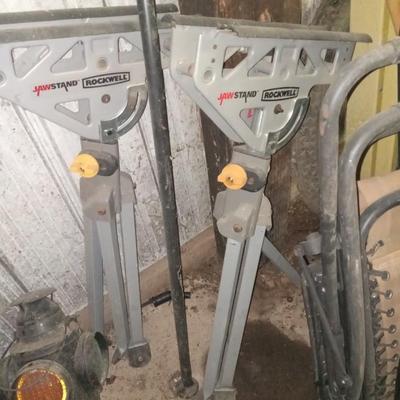 Rockwell jaw stands saw horses