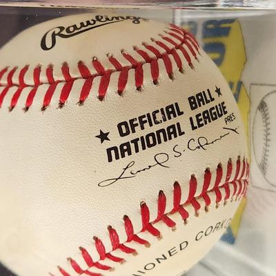 Jose Vidro OMLB Signed Autographed Baseball In Collectors Case