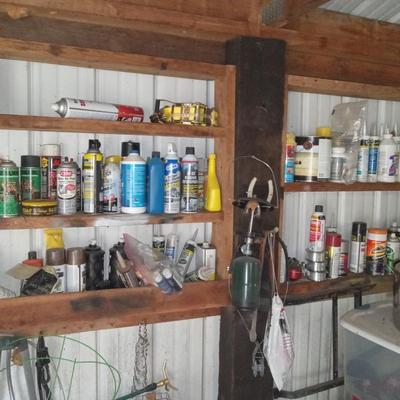 Items on shelves