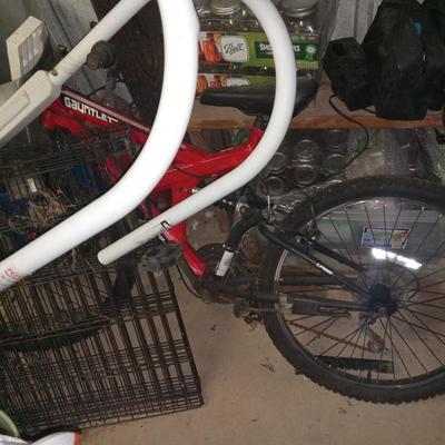 Bicycle and creeper