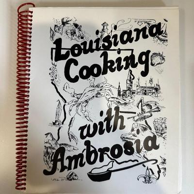 Collection of Louisiana Cookbooks
