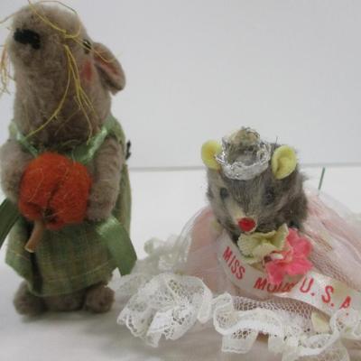 The Little Mouse Factory Russ 1985 Mice & Unbranded Mouse