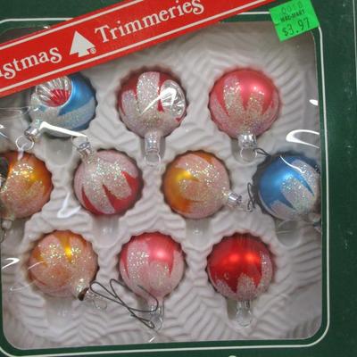 Vintage Christmas Ornaments