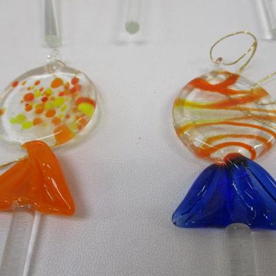 Glass Lollipop Ornaments