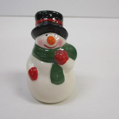 9 - Snowmen Toothpick Holders