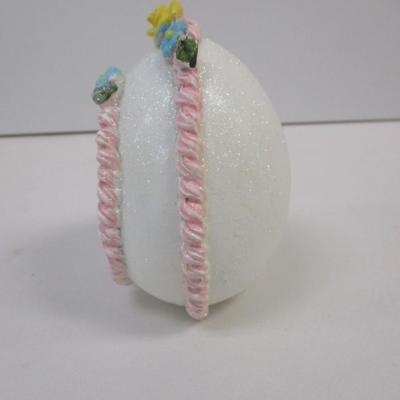 6 - Easter Sugar Egg Country Farmhouse Decor Eggs Choice 1