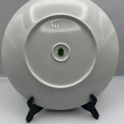 JWK Josef Kuba Porcelain Factory Works Huge Vienna Style Rose Charger W. Germany