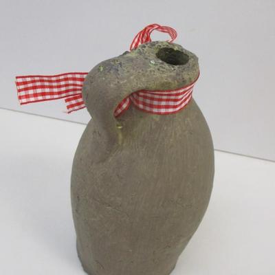 Darice 8" Clay Jug Table Vase