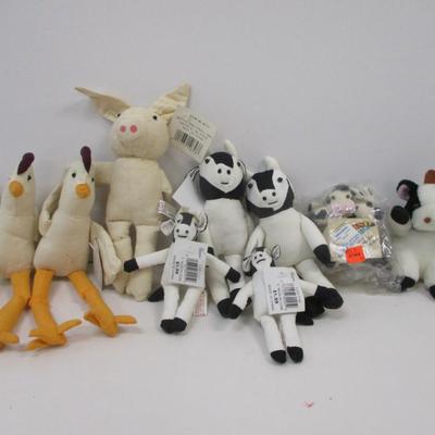 Muslin Cloth Hens & Cows & Pig
