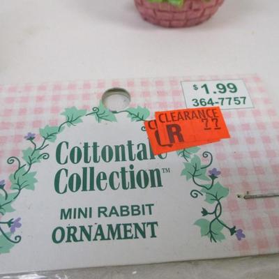 Assortment Of Easter Decorations Ornaments Bunnies Eggs Baskets Choice 1