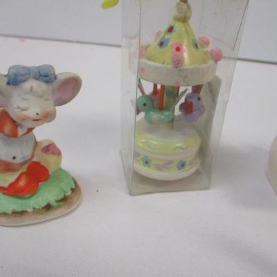 Assortment Of Easter Decorations Ornaments Bunnies Eggs Baskets Choice 1
